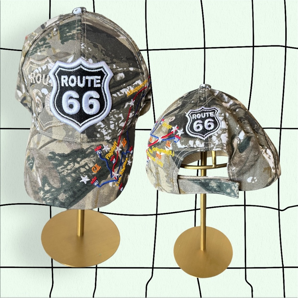 Route 66 Camo Cap